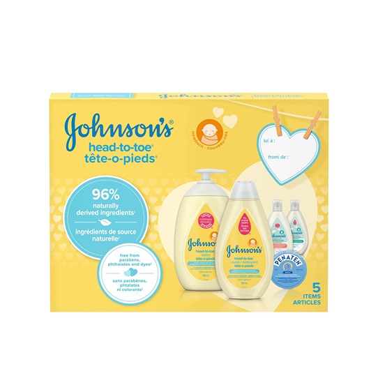 JOHNSON’S® HEAD-TO-TOE® Gift Set