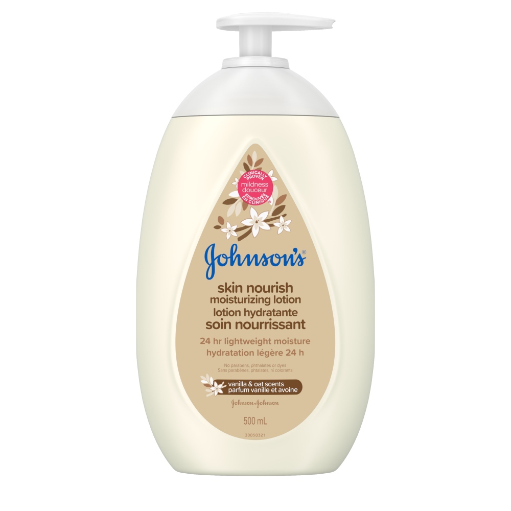 JOHNSON’S® Skin Nourish Vanilla Oat Lotion