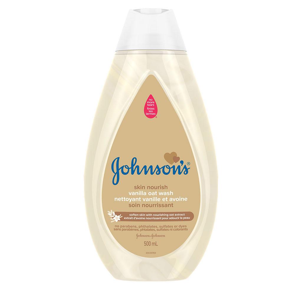 Johnson's Skin Nourish Vanilla Oat Wash