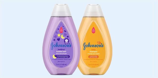 Johnson's bedtime bubble bath and Johnson's baby shampoo