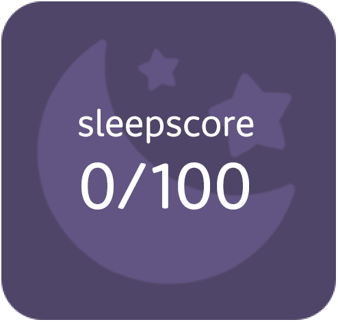 Sleepscore 0/100